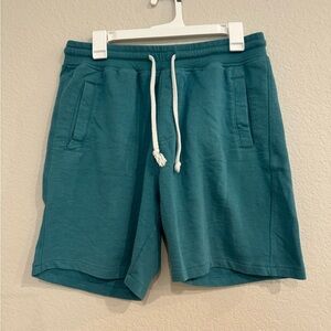 Teal comfy shorts